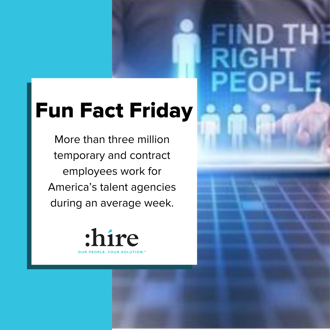 Featured image for “Fun Fact Friday: The Impact of Talent Agencies on the Workforce”